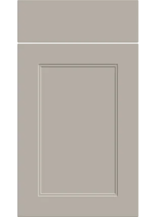 Rowen door in Matt Pebble