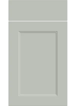 Rowen door in Matt Pistachio Green