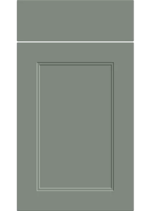 Rowen door in Matt Sage Green