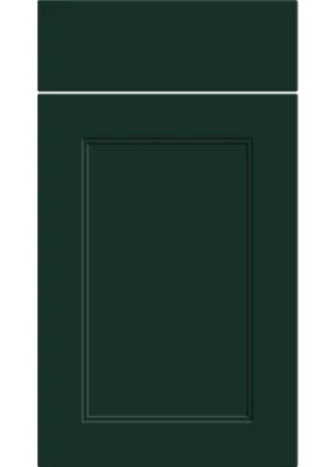 Rowen door in Supermatt Fir Green