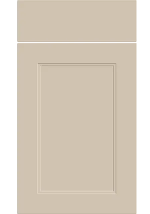 Rowen door in Supermatt Macademia