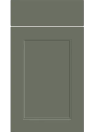 Rowen door in Supermatt Smoke Green