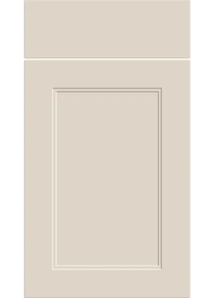 Rowen door in Supermatt Taupe Grey