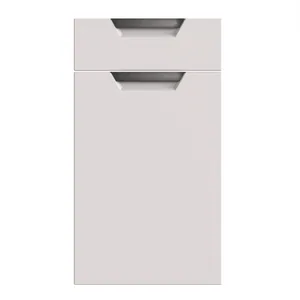 Segreto door in Supermatt Dove Grey