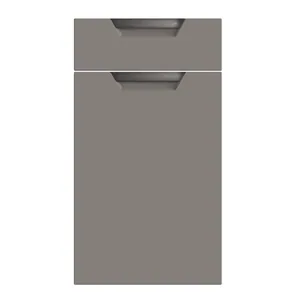 Segreto door in Supermatt Dust Grey