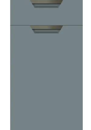 Segreto door in Supermatt Mood Grey