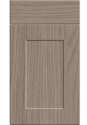 Shaker door in Grey Vicenza Oak