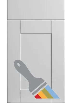 Shaker door in Paintable