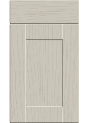 Shaker door in Paintflow Matt Cashmere