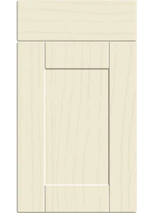 Shaker door in Paintflow Matt Cream