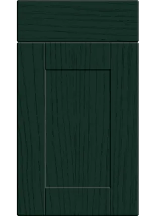 Shaker door in Paintflow Matt Fir Green