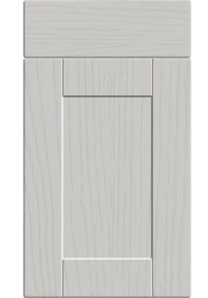 Shaker door in Paintflow Matt Light Grey
