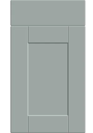 Shaker door in Supermatt Duck Egg