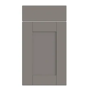 Shaker door in Supermatt Dust Grey