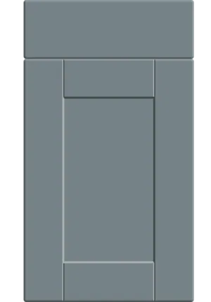 Shaker door in Supermatt Mood Grey