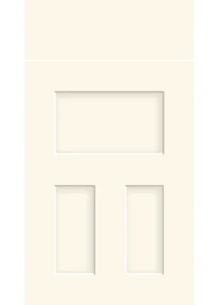 Stratford door in Antique White