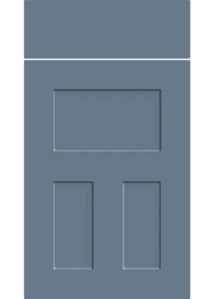 Stratford door in Supermatt Misty Blue
