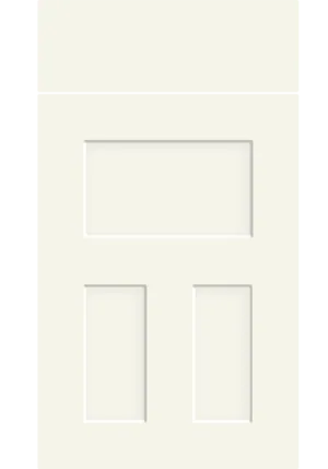 Stratford door in Supermatt White Grey