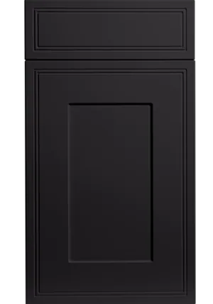Tullymore door in Matt Black