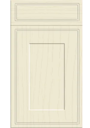 Tullymore door in Paintflow Matt Cream