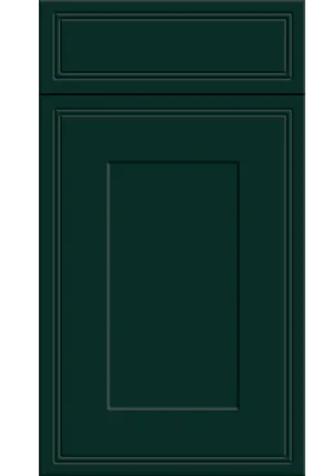 Tullymore door in Supermatt Fir Green