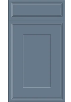 Tullymore door in Supermatt Misty Blue