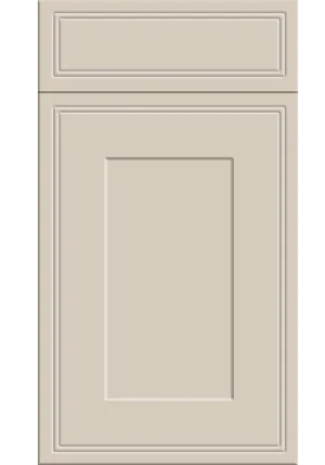 Tullymore door in Supermatt Taupe Grey