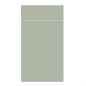 Venice door in Matt Sage Green