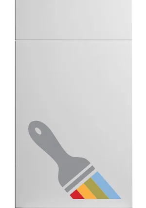 Venice door in Paintable