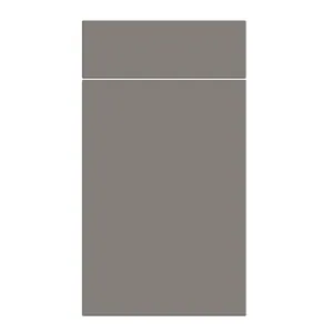 Venice door in Supermatt Dust Grey