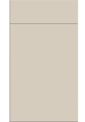 Venice door in Supermatt Taupe Grey