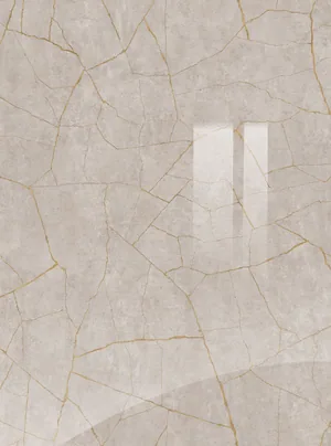 Zurfiz gloss door in Ultragloss Porcelain Gold